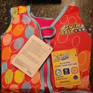 Swim Safe Kids Vest - Colorful Design
